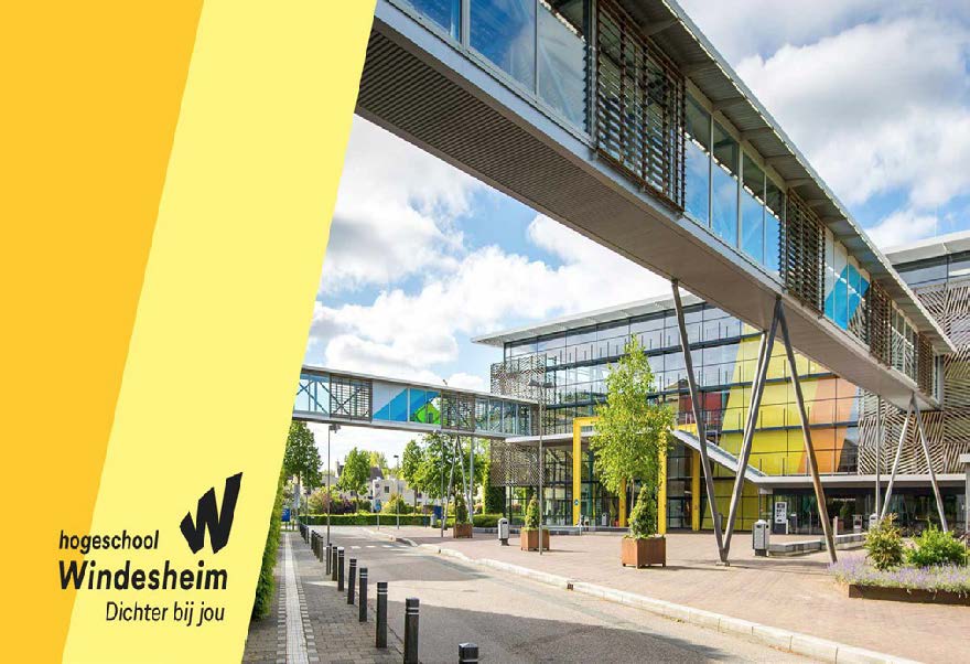 Het gebouw van de Universiteit Windesheim