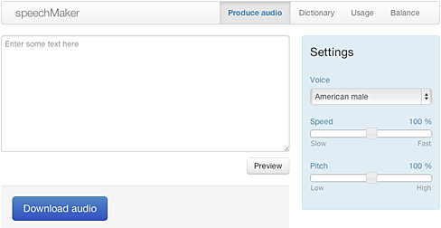 ReadSpeaker SpeechMaker Screenshot